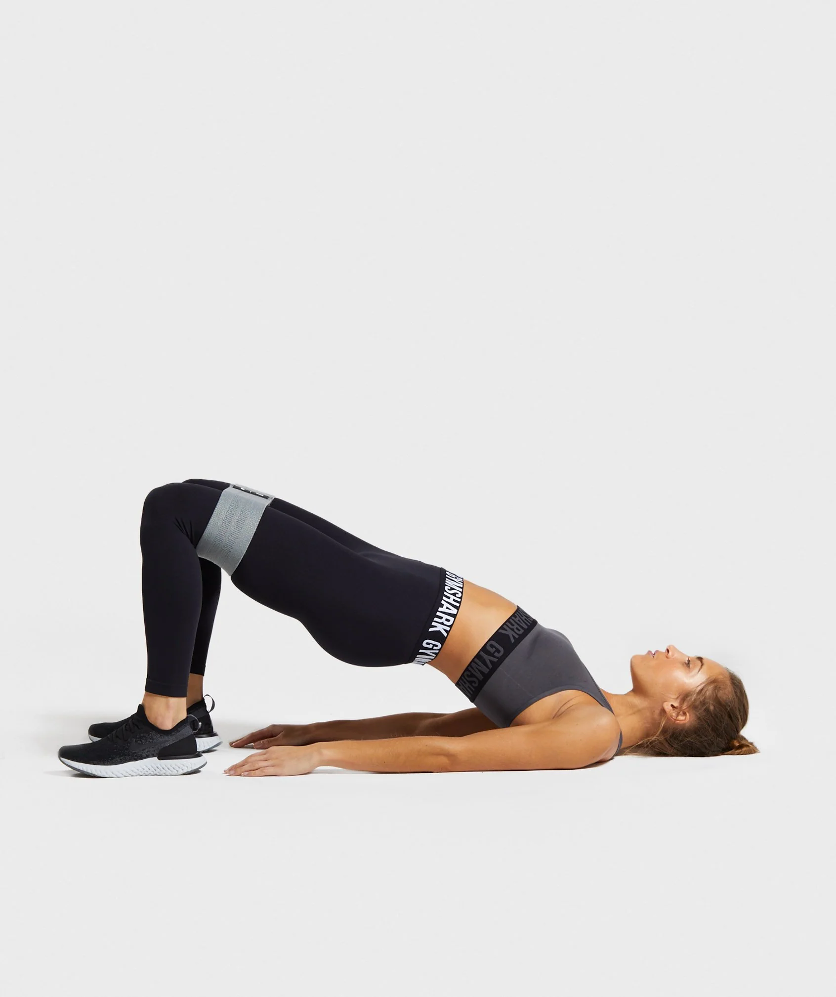 Gymshark Fit Seamless Leggings - Black/White - Image 4