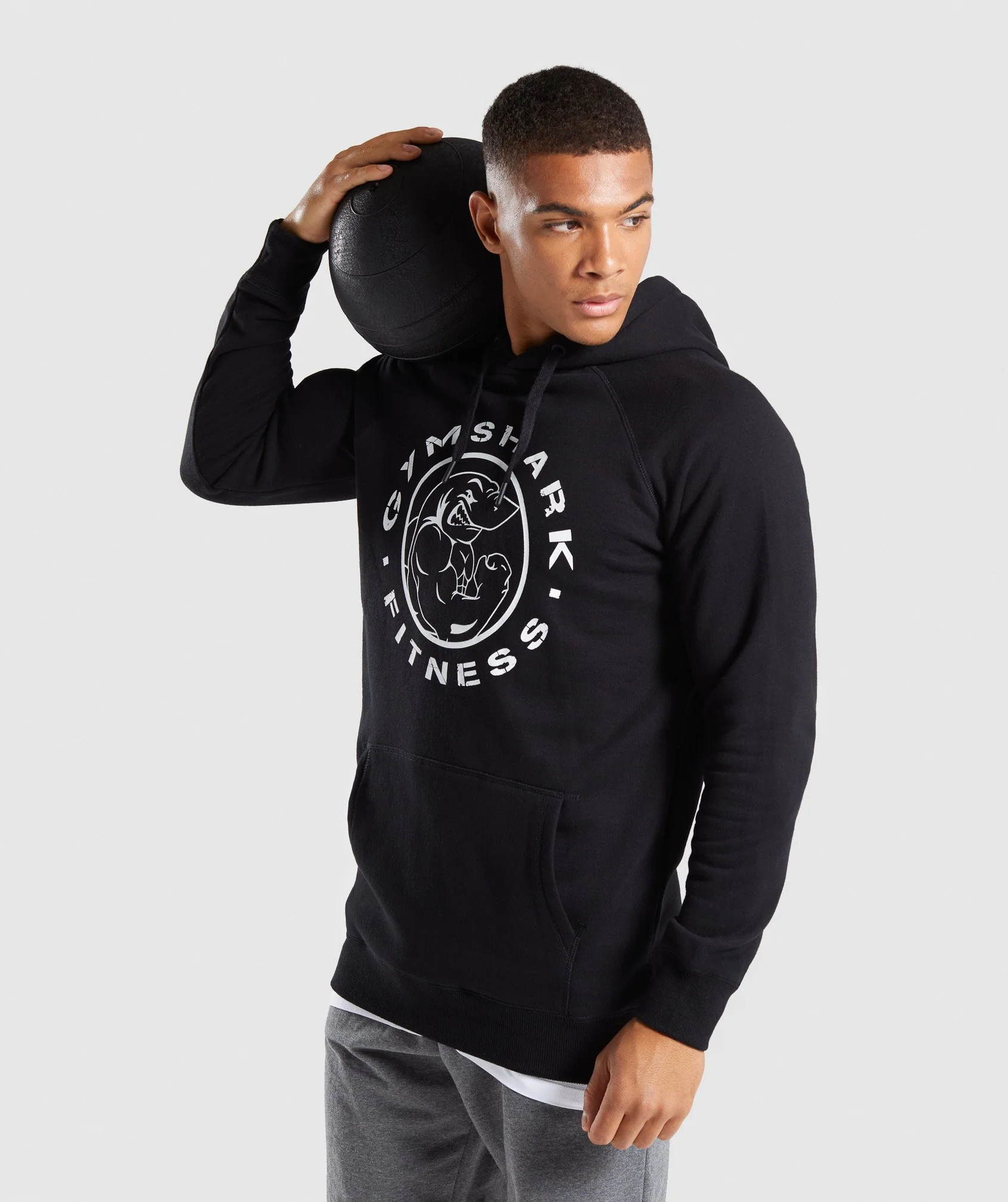 Gymshark Legacy Hoodie - Black - Image 3