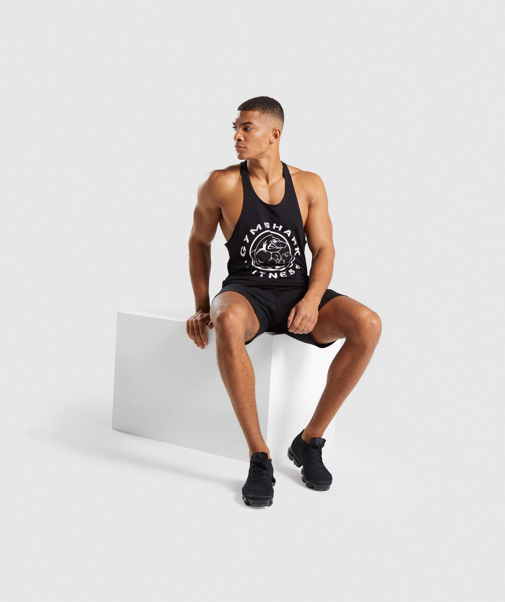 Gymshark Legacy Stringer - Black - Image 4