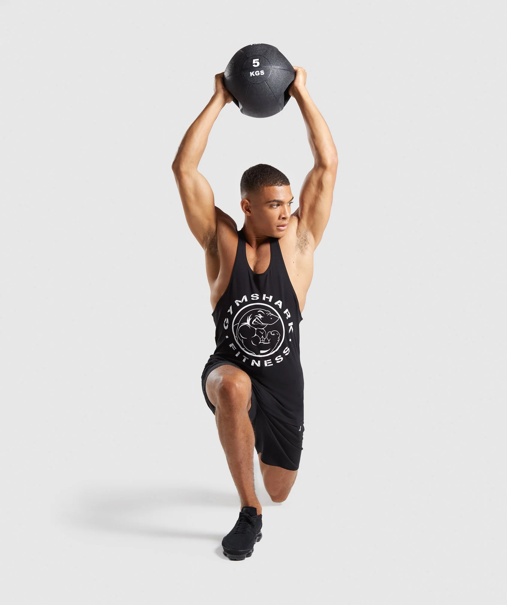 Gymshark Legacy Stringer - Black - Image 5