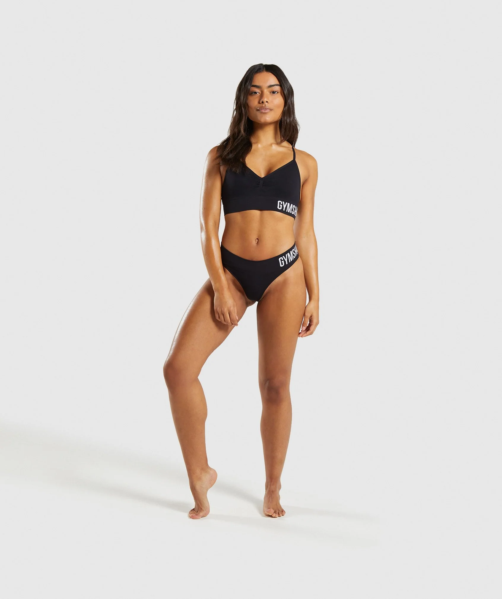 Gymshark Seamless Bralette - Black - Image 4