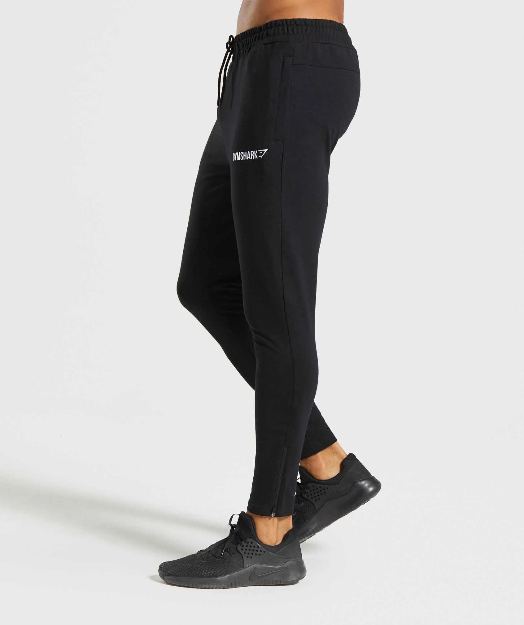Gymshark Tapered Bottoms - Black - Image 3
